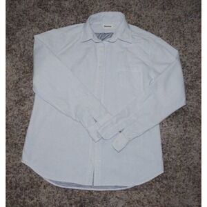 Taylor Stitch Mens Button Down Shirt Size 40 Medium Dotted Long Sleeve